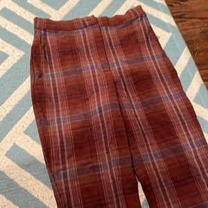 Plaid pants